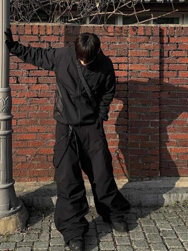 Nonnod Side Zip Cargo Pants