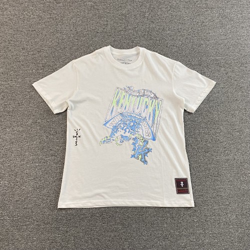 Travis Scott Cactus Jack X Mitchell X Ness T-shirt