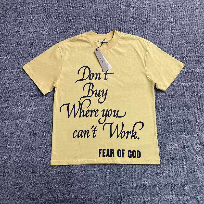 Fear OF God Essentials T-shirt