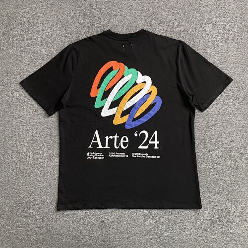 Art Arte Blur Embroidery T-shirt