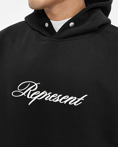 Represent Script Logo Hoodie