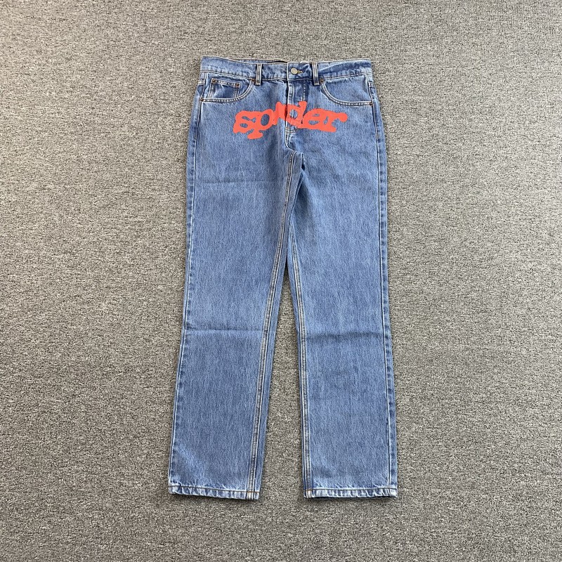 Sp5der Demin Jean Jacket