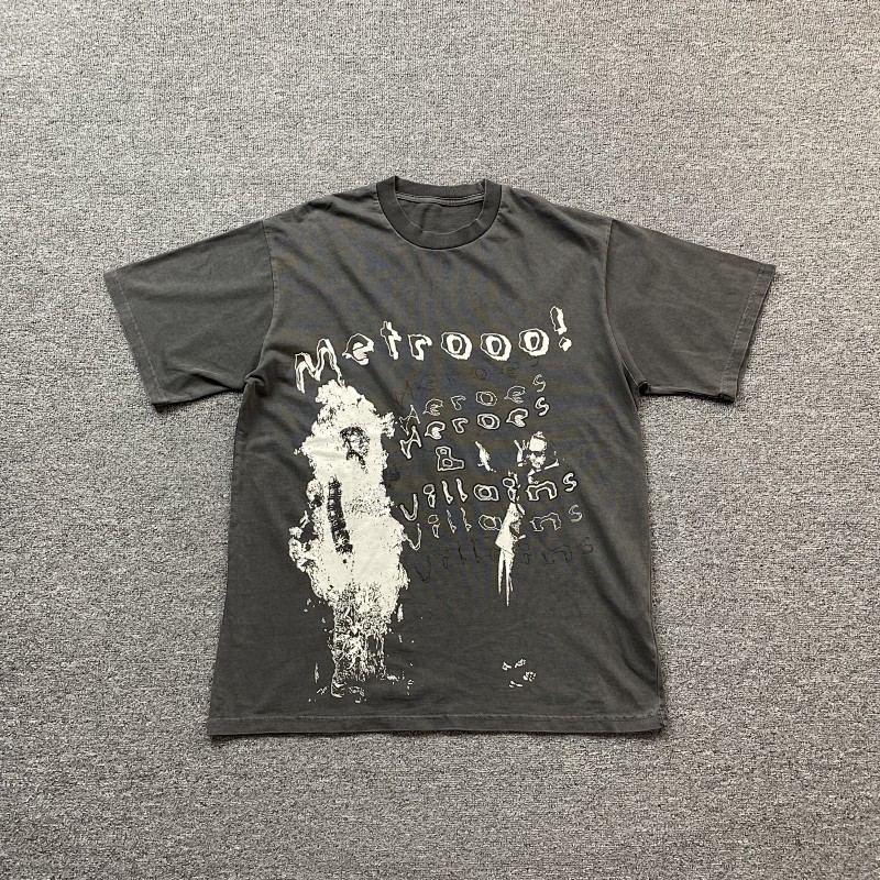 Metro Boomin Heros Villains Cover T-shirt