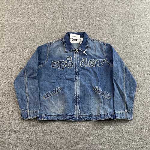Sp5der Demin Jean Jacket