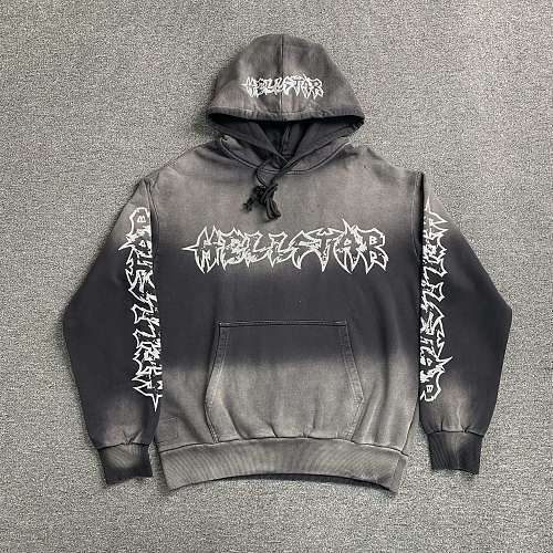 Hellstar Studios Glitter Printing Hoodie