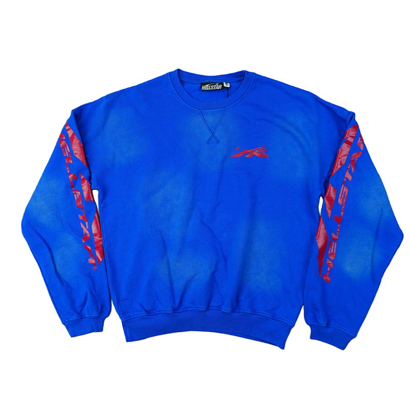 Hellstar Sports Crewneck Blue