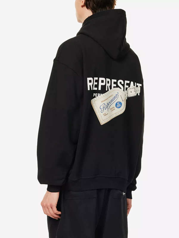 Represent Luggage Tag Printed Hooded