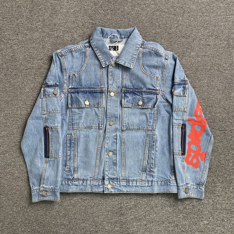 Sp5der Demin Jacket