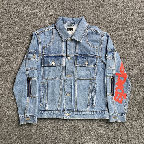 Sp5der Demin Jacket