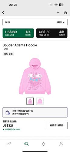 Sp5der Atlanta Hoodie Pink