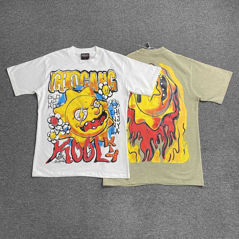 Glo Gang Sunny Smiling Face T-shirt