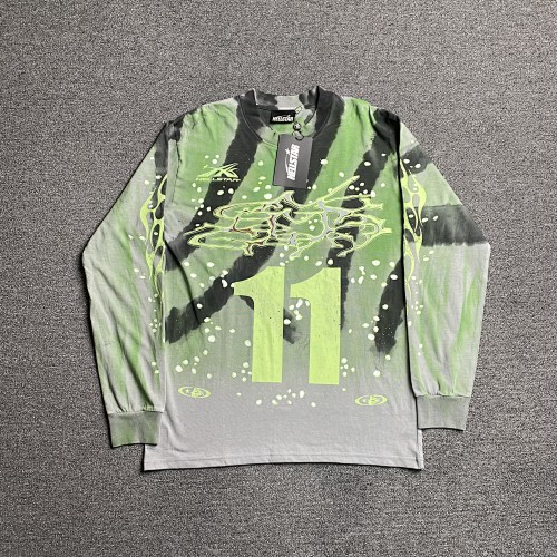 Hellstar Studios Moto Cross Long Sleeve Tee