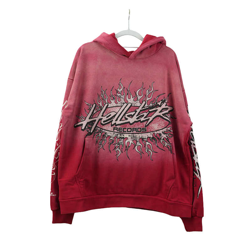 Hellstar Records Hoodie Sweatshirt Vintage