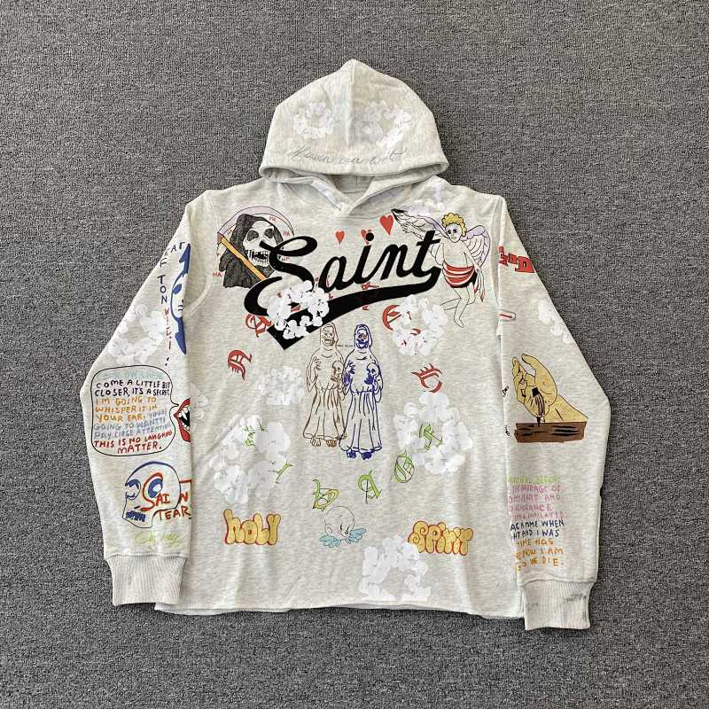 Aged Graffiti Hoodie