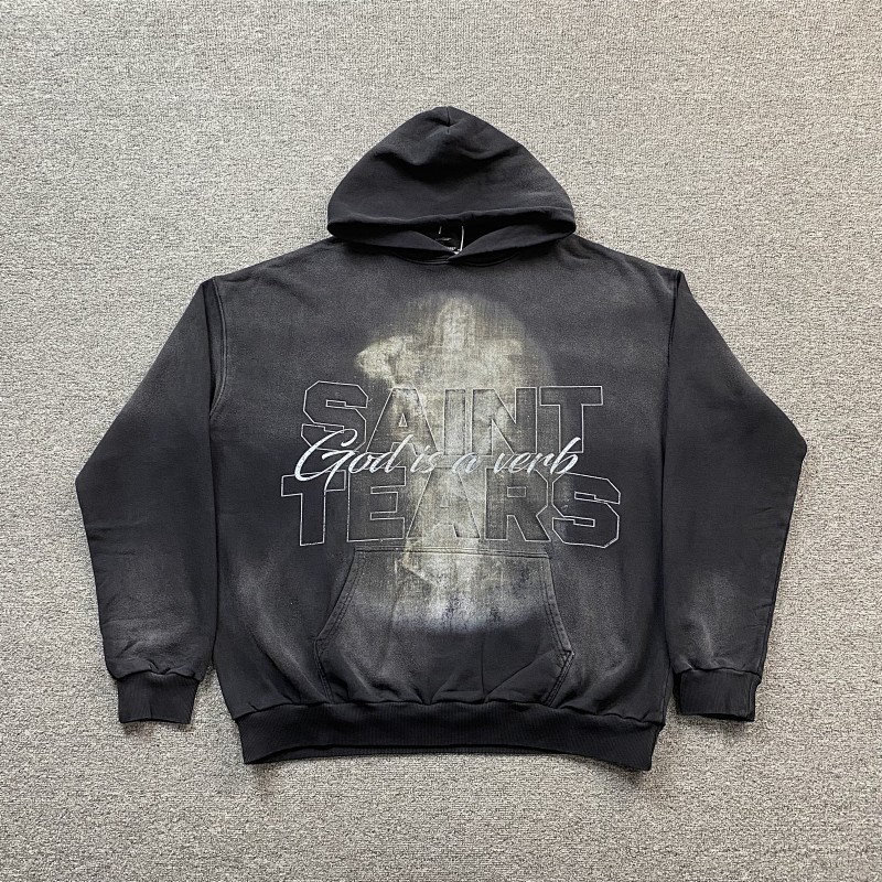Saint Michael Tears Hoodie