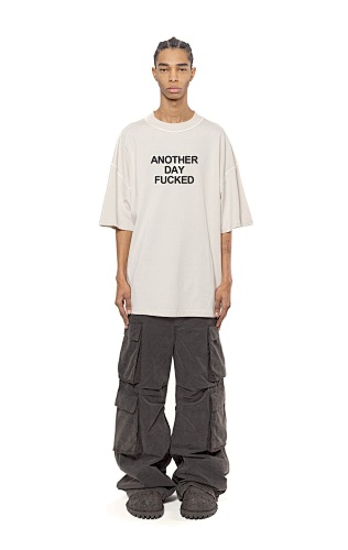 Arnodefrance T-Shirt Dirty White 'adf T-shirt