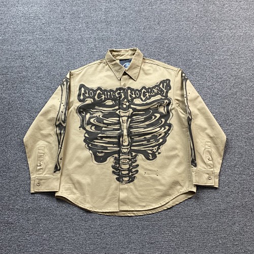 Hellstar Airbrushed Bones Longsleeve T-shirt