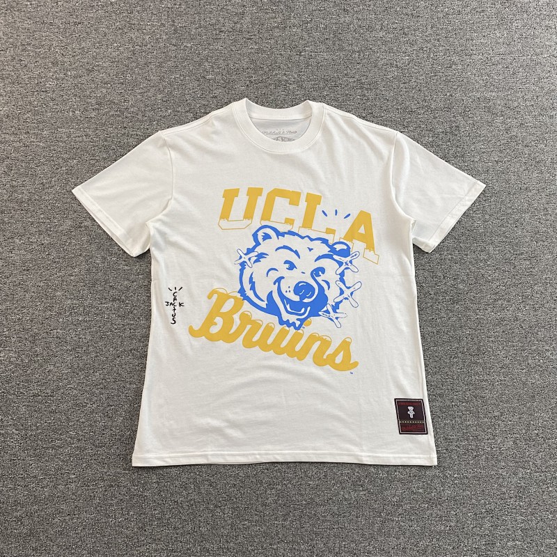 Travis Scott Cactus Jack X Mitchell X Ness T-shirt