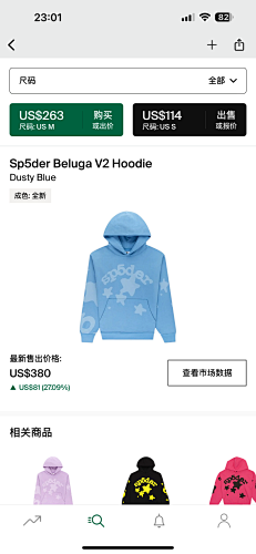 Sp5der Beluga V2 Hoodie