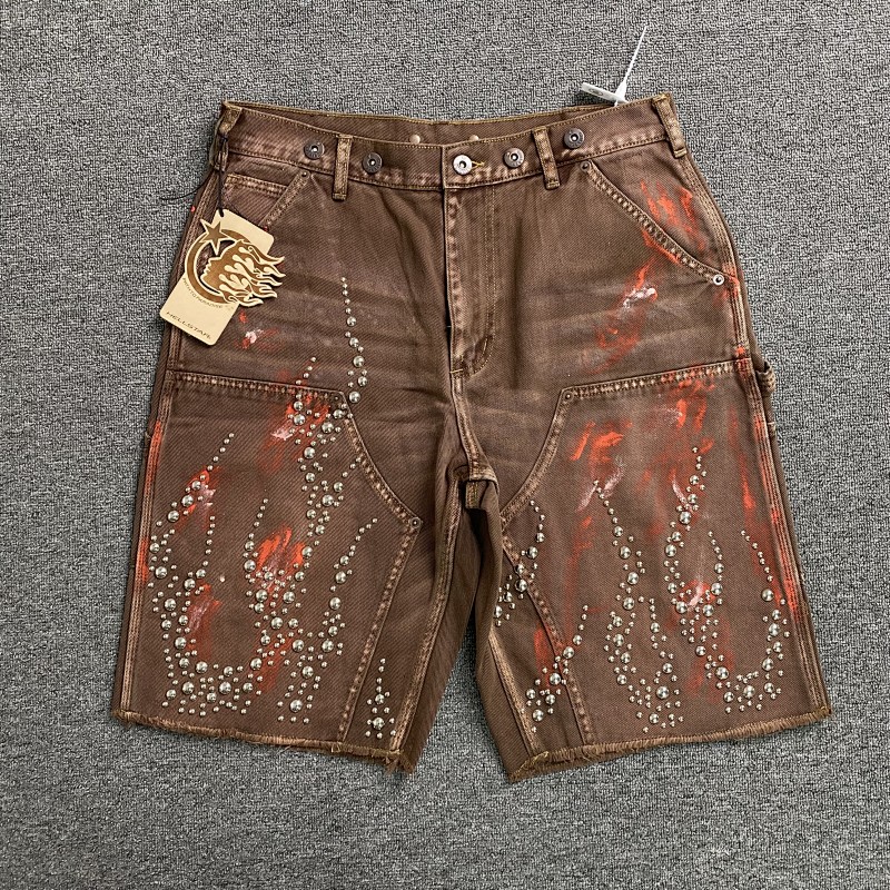 Hellstar Studios Denim Shorts