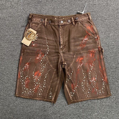 Hellstar Studios Denim Shorts