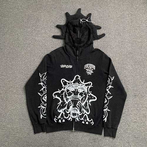 Glo Gang Eroded Glo Thermal Hoodie
