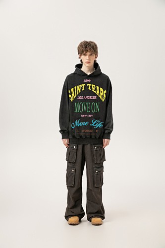 Saint Michael Denim Tears Hoodie