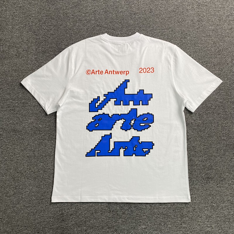 Art Arte Blur Embroidery T-shirt
