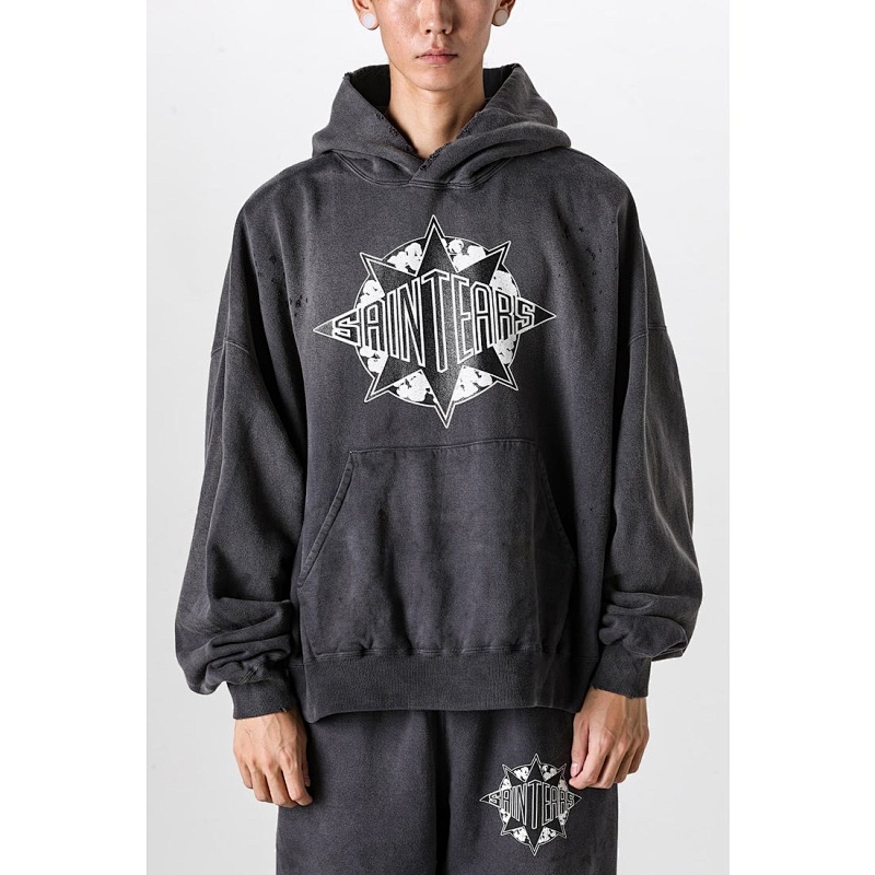 Denim Tears X Saint Mxxxxxx Saint Tears Hoodie