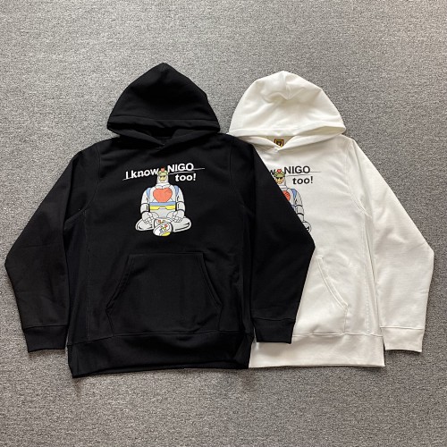 Human Made I Know Nigo Too Heavyweight Hoodie