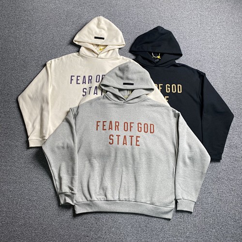 Fear OF God Essentials Fog Hoodie
