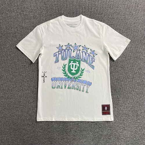 Travis Scott Cactus Jack X Mitchell X Ness T-shirt