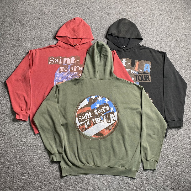 Saint Michael Tears Hoodie