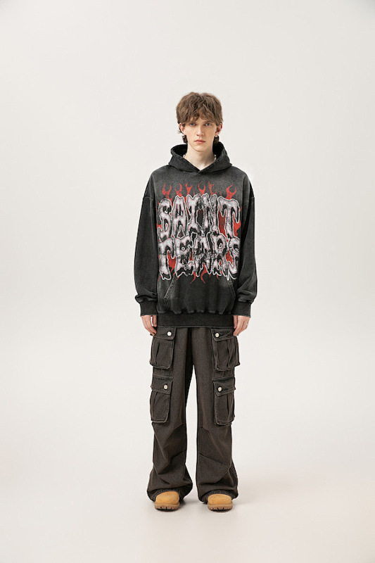 Saint Michael Tears Hoodie