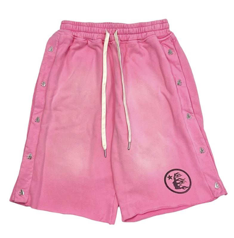 Hellstar Snap Sweatshorts Shorts Pink