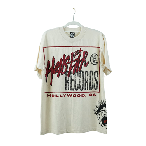 Hellstar Records T-shirt Off-White