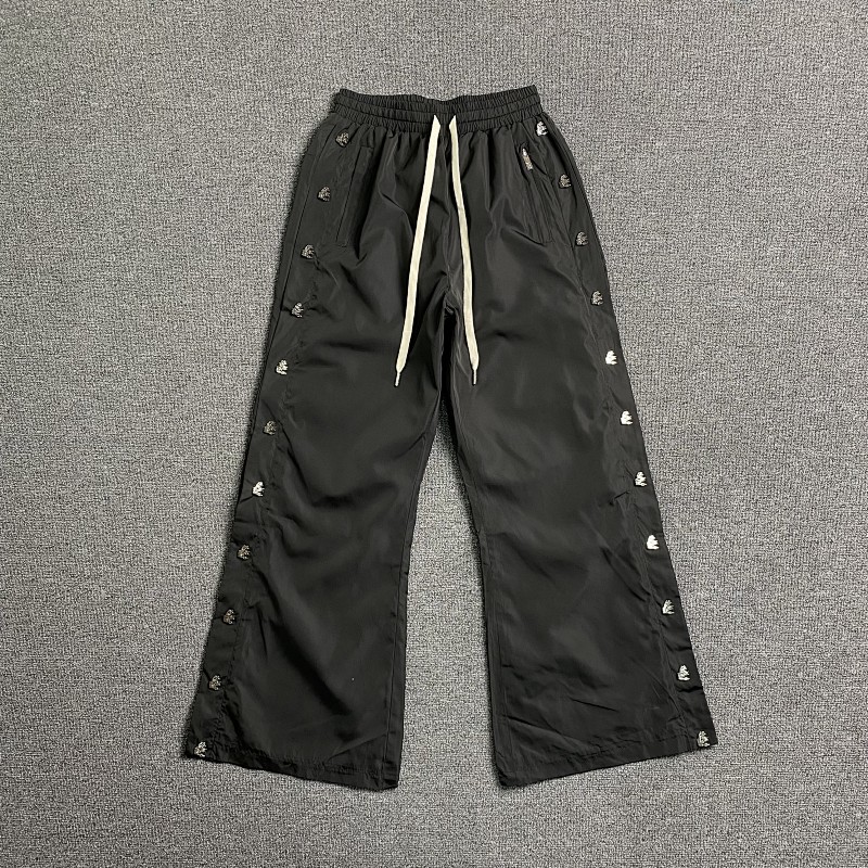 Hellstar Waxed Nylon Button Pants
