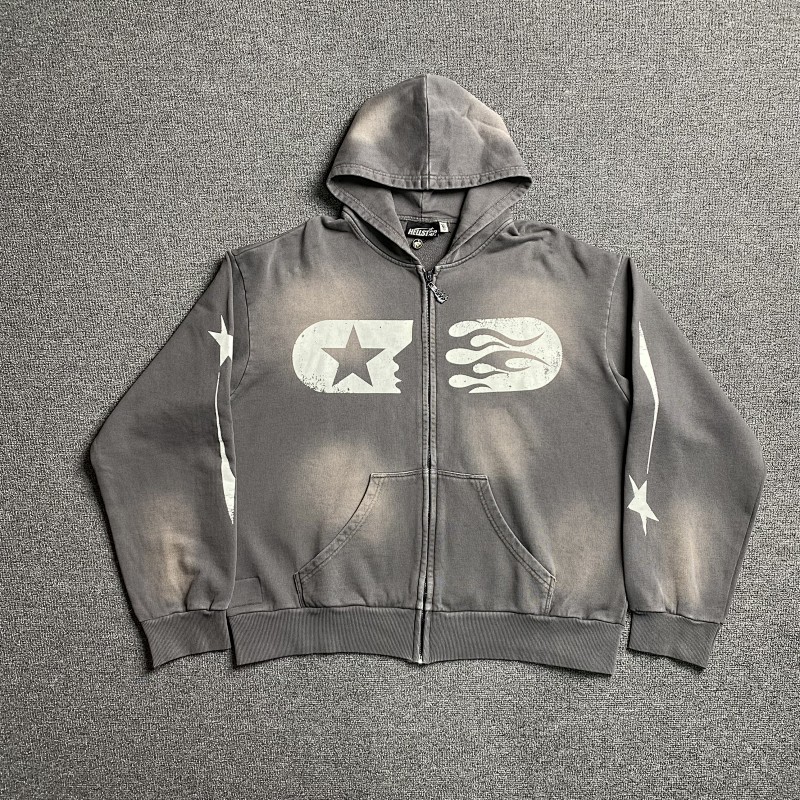 Hellstar Studios Zip Up Hoodie