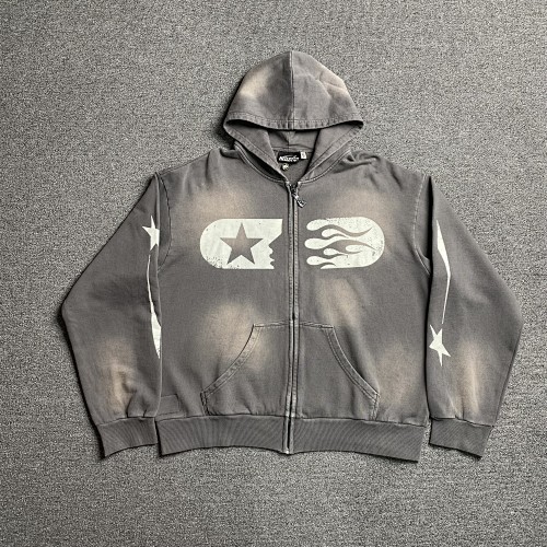 Hellstar Studios Zip Up Hoodie