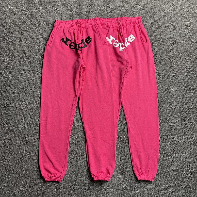 Sp5der Pink V2 Pants