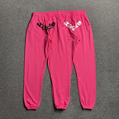 Sp5der Pink V2 Pants