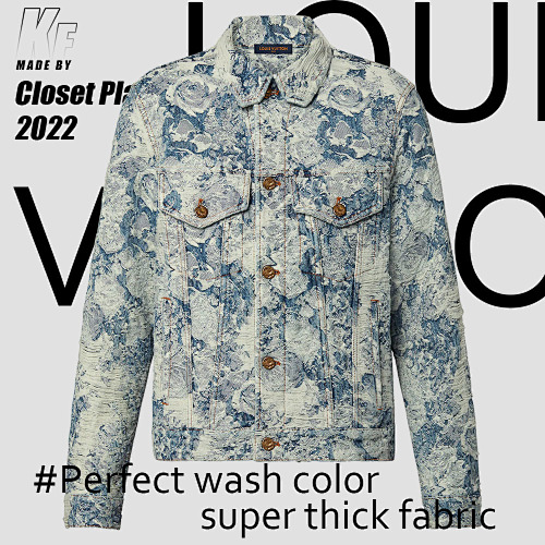 Louis Vuitton LV Flower Denim Jacket