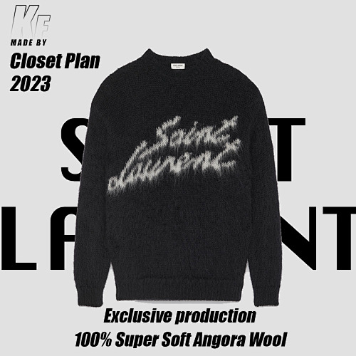 Saint Laurent Pre Order 10 Days Ship YSL Knit Sweater