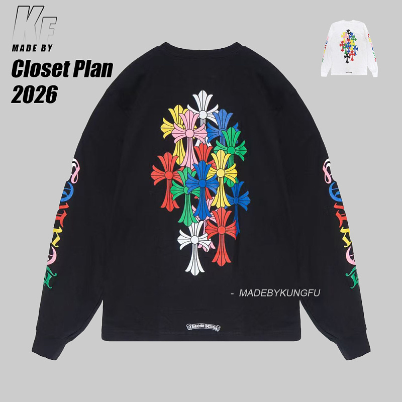 Chrome Hearts CH Print Rainbow Tee