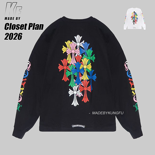 Chrome Hearts CH Print Rainbow Tee