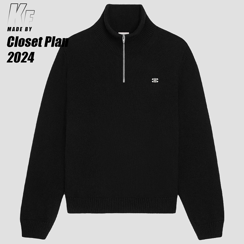 CE 1 4 Zipper Knit Sweater