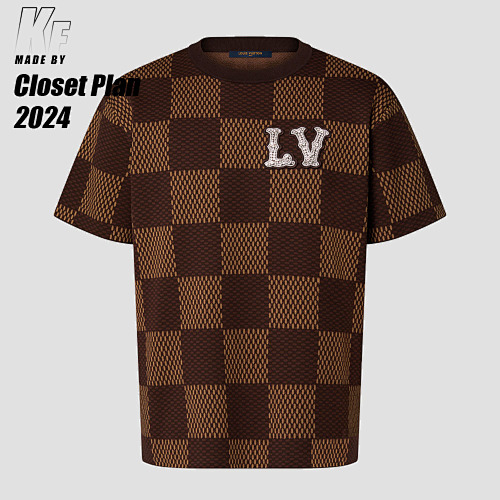 Crystal Logo Knit Tee