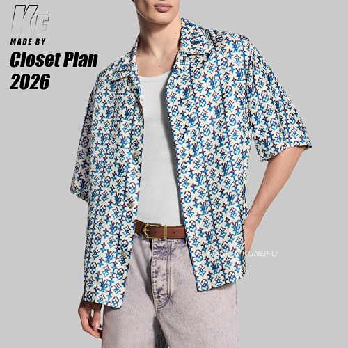 Mulberry Silk Blended Cuban Collar Shirt