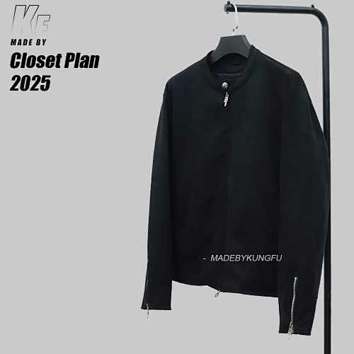 Chrome Hearts CH Suede Jacket