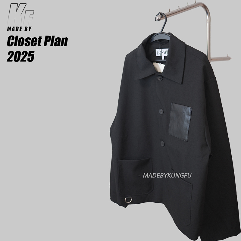Loew Lambskin Pockets + Double Wool Jacket